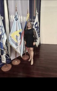 Romy Mendez Ruiz en una Ponencia