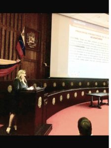 Romy Mendez Ruiz en un Evento