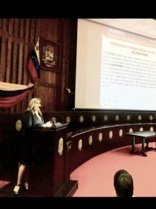 Romy Mendez Ruiz - PRIMER CONGRESO DE DERECHO PROCESAL TELEMÁTICO AUDITORIUM PRINCIPAL DEL TSJ NOV 2018